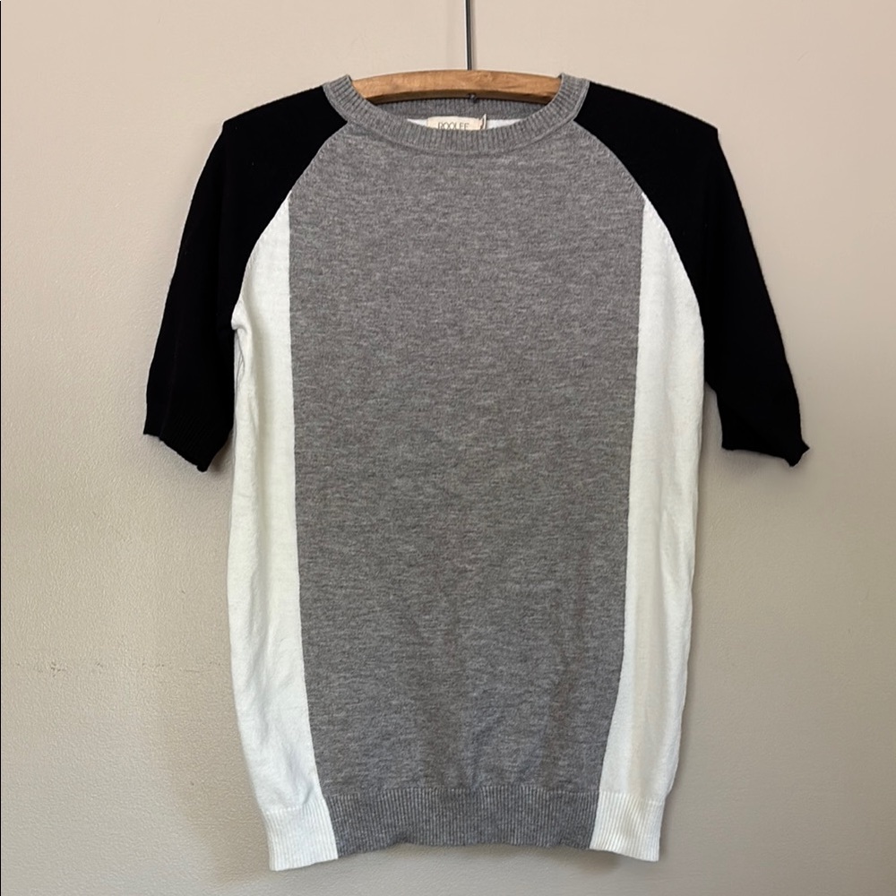 Roolee short sleeve knit sweater